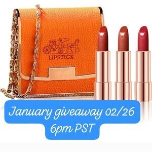 Friday 17th 6pm PST December giveaway drawing!